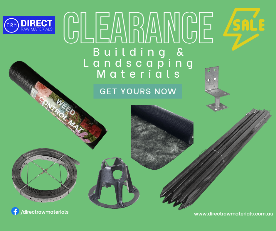 Building and Landscaping Materials Clearance