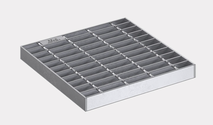 Reln Series 410 Galvanised Steel Class A Grate Only